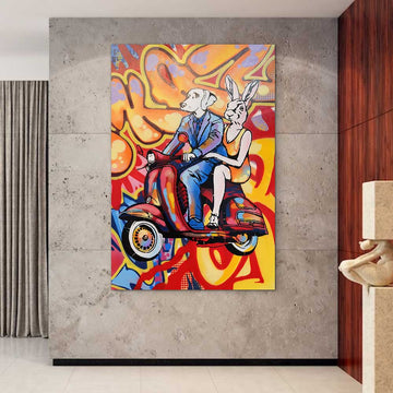 The Nomads of Love (Original Painting)