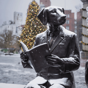 The Reading bench (Bronze Sculpture)