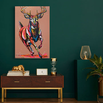 The Stag Ruled (Original Painting)
