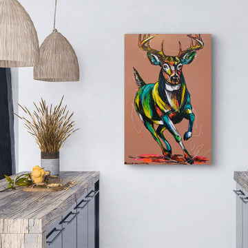The Stag Was Almighty (Original Painting)