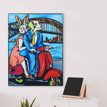 A Story of Two Lovers (Original Painting)
