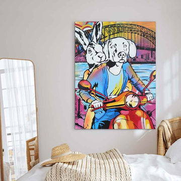 The Story of Us Never Ends (Original Painting)