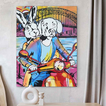 The Story of Us Never Ends (Original Painting)