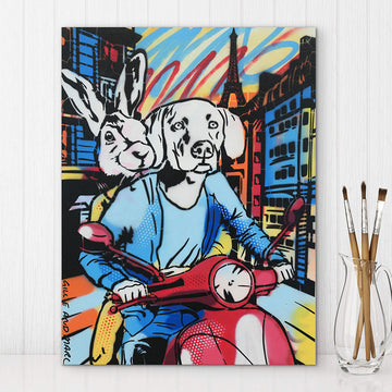 The Strength of Two (Original Painting)