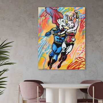 The Super Lovers (Original Painting)