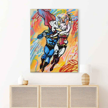 The Super Lovers (Original Painting)