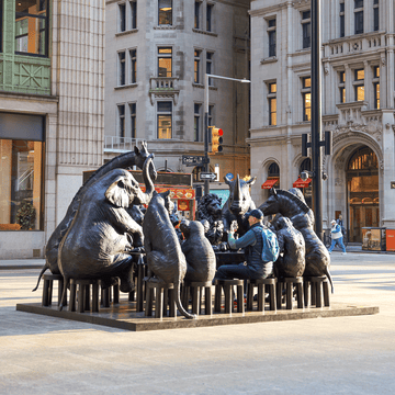 The Wild Table of Love (Bronze Sculpture)