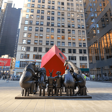 The Wild Table of Love (Bronze Sculpture)