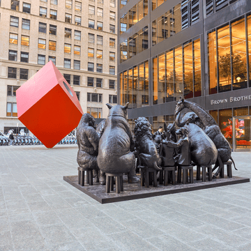 The Wild Table of Love (Bronze Sculpture)