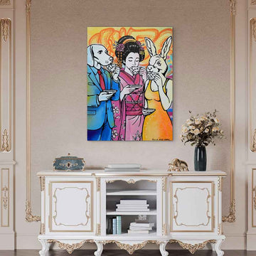 The Wisdom of Japan (Original Painting)