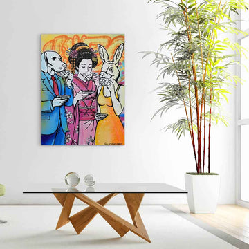 The Wisdom of Japan (Original Painting)