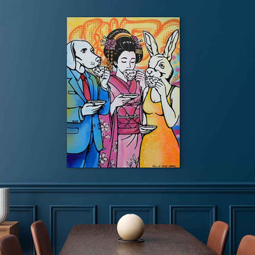 The Wisdom of Japan (Original Painting)