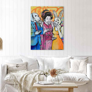 The Wisdom of Japan (Original Painting)