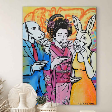 The Wisdom of Japan (Original Painting)