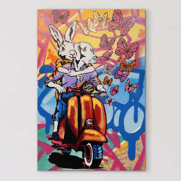 The Wonderful World Tour (Original Painting)
