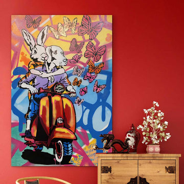 The Wonderful World Tour (Original Painting)