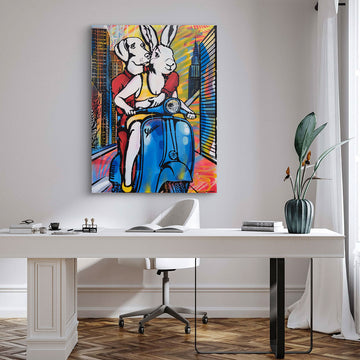 The City Lovers (Original Painting)