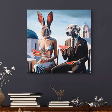 The Watermelon Eaters (Original Painting)