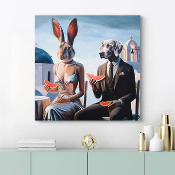 The Watermelon Eaters (Original Painting)