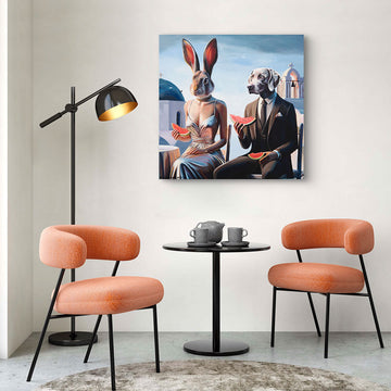 The Watermelon Eaters (Original Painting)