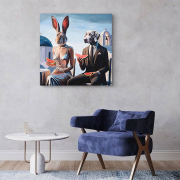 The Watermelon Eaters (Original Painting)