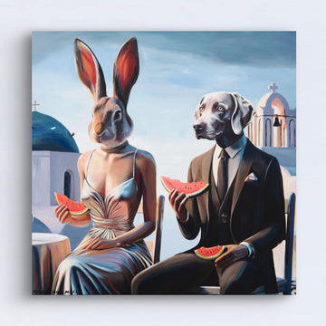 The Watermelon Eaters (Original Painting)