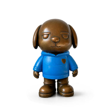 The Original Dogboy of the Moonlit Blue (Bronze Sculpture, Small)