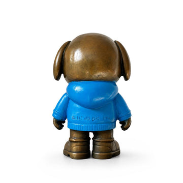 The Original Dogboy of the Moonlit Blue (Bronze Sculpture, Small)