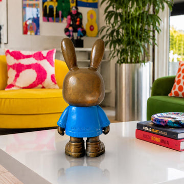 The Original Rabbitgirl of the Moonlit Blue (Bronze Sculpture, Small)