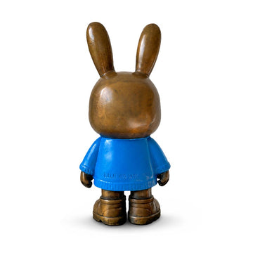 The Original Rabbitgirl of the Moonlit Blue (Bronze Sculpture, Small)