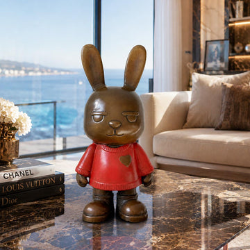 The Original Rabbitgirl of the Red Horizon (Bronze Sculpture, Small)