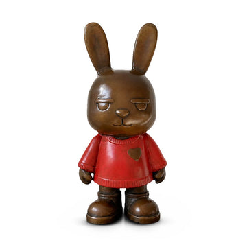 The Original Rabbitgirl of the Red Horizon (Bronze Sculpture, Small)