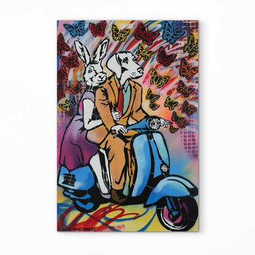 There Was A Flutter In The Air (Original Painting)