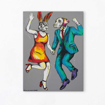 They Danced All Night (Original Painting)