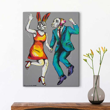 They Danced All Night (Original Painting)