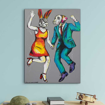 They Danced All Night (Original Painting)