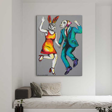 They Danced All Night (Original Painting)