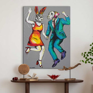 They Danced All Night (Original Painting)
