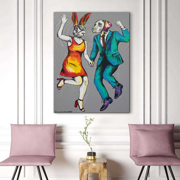 They Danced All Night (Original Painting)