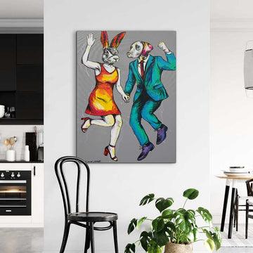 They Danced All Night (Original Painting)