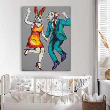 They Danced All Night (Original Painting)