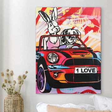 They Followed the Road to Somewhere Wonderful (Original Painting)