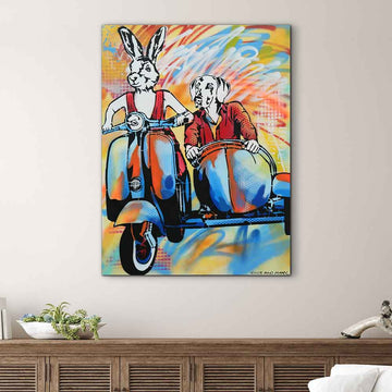 They Had Adventure in Their Blood (Original Painting)