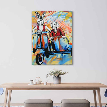 They Had Adventure in Their Blood (Original Painting)