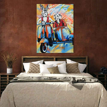 They Had Big Dreams Together (Original Painting)