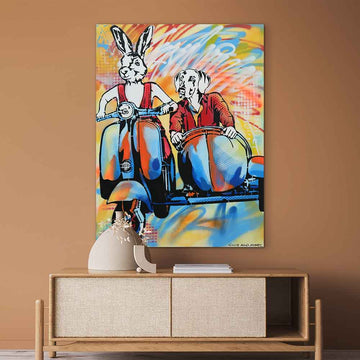 They Had Big Dreams Together (Original Painting)