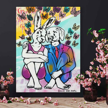 They Had a Sky Full of Dreams (Original Painting)