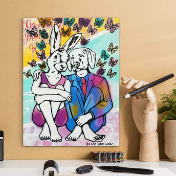 They Had a Sky Full of Dreams (Original Painting)