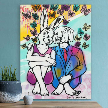 They Had a Sky Full of Dreams (Original Painting)