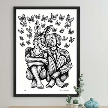 They Knew Everything Was Ok (Giclee Canvas Print)